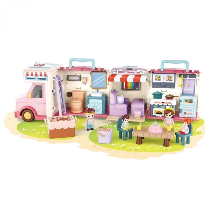 VARDEM G0021 SESLİ AKSESUARLI AÇILIP KATLANABİLİR KARAVAN 3+