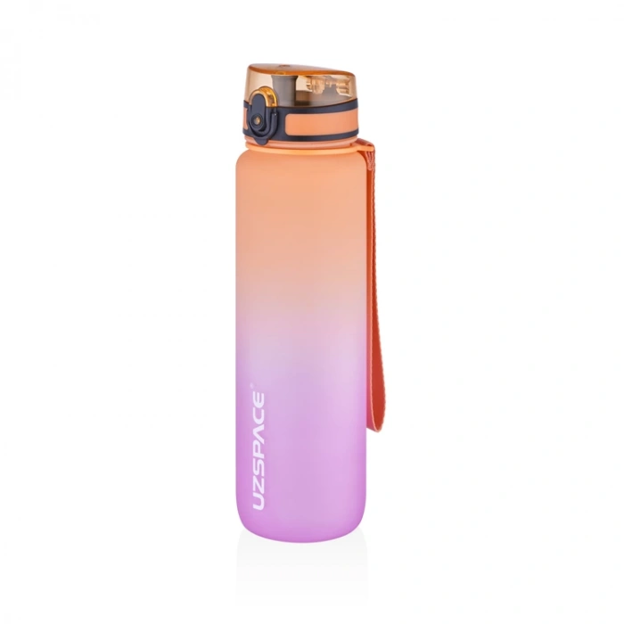 UZSPACE MATARA TRITAN 3038 1000 ML TURUNCU-PEMBE