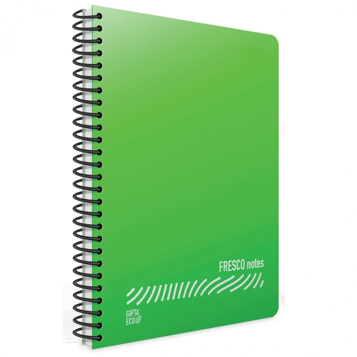 GIPTA ECO FRESCO A4 SPİRALLİ PP KAPAK 96 YP KARELİ DEFTER