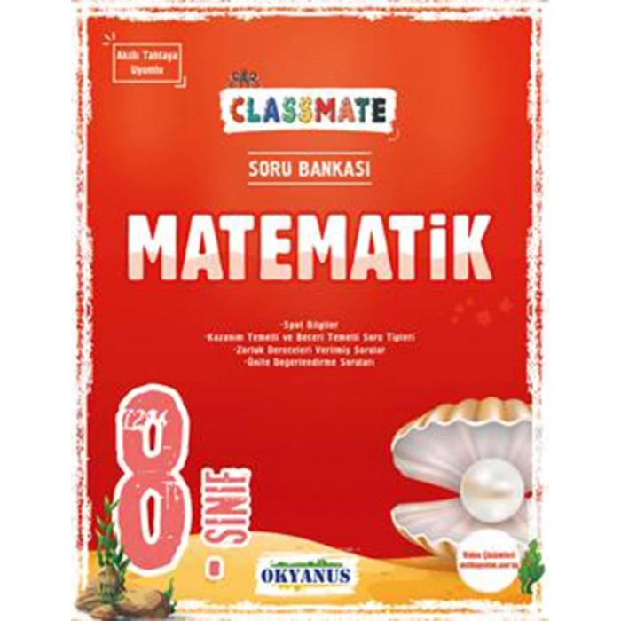 OKYANUS 8. SINIF CLASSMATE MATEMATİK SORU BANKASI
