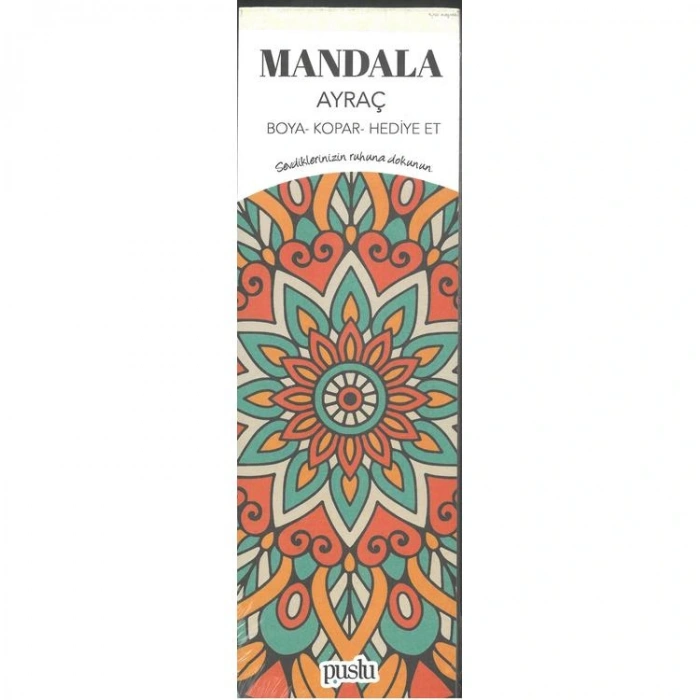 PUSLU YAY.  MANDALA AYRAÇ (BOYA-KOPAR HEDİYE ET ) - DESENLER