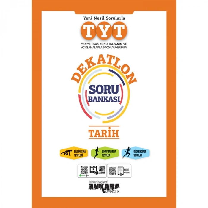 ANKARA YKS TYT DEKATLON TARİH SORU BANKASI