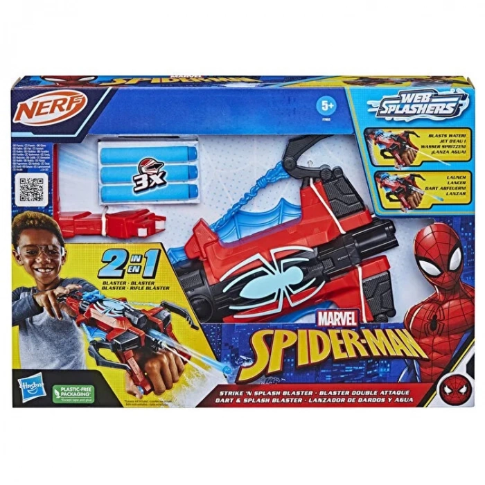 HASBRO F7852 SPIDERMAN STRIKE N SPLASH BLASTER