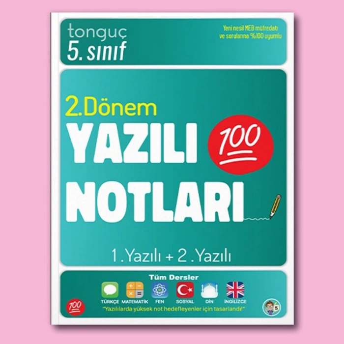 TONGUÇ 5. SINIF 2.DÖNEM YAZILI NOTLARI 1. VE 2. YAZILI
