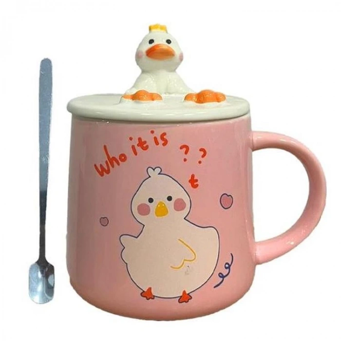 HUN SUNPİO 2-317 KAŞIKLI PORSELEN ÖRDEK KUPA - TEKLİ