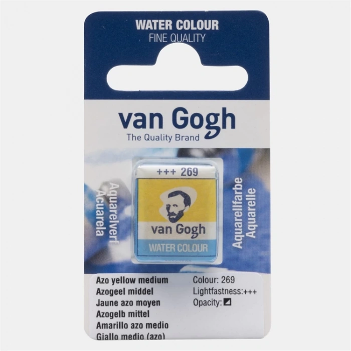 VAN GOGH 20862691 TABLET SULU BOYA YEDEĞİ - AZO YELLOW MEDIUM 269