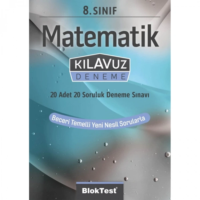 TUDEM 8.SINIF BLOKTEST MATEMATİK KILAVUZ DENEME