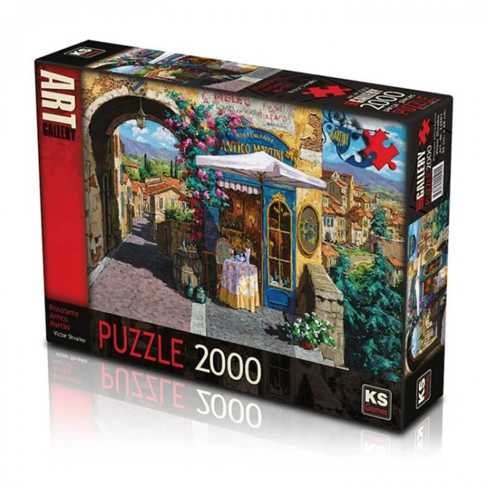 KS GAMES 22501 RISTORANTE ANTICO MARTINI 96x68cm YAPBOZ/PUZZLE 2000 PARÇA