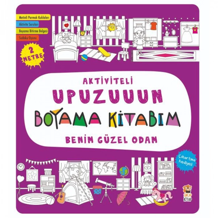 AKTİVİTELİ UPUZUUUN BOYAMA KİTABIM - HAYVANLARLA GEMİDE YOLCULUK