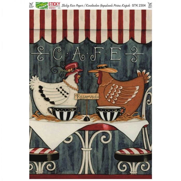 RİCH STK2304 KENDİNDEN YAPIŞKANLI STİCKY PİRİNÇ KAĞIDI