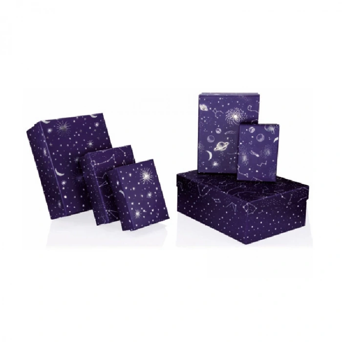 GIPTA COSMIC DİKDÖRTGEN HEDİYE KUTUSU 6993 A 120x180x70 mm