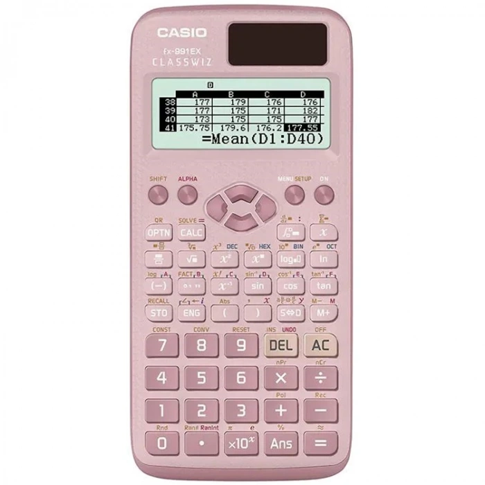 CASIO FX-991EX-PK BİLİMSEL FONKSİYONLU PEMBE HESAP MAKİNESİ