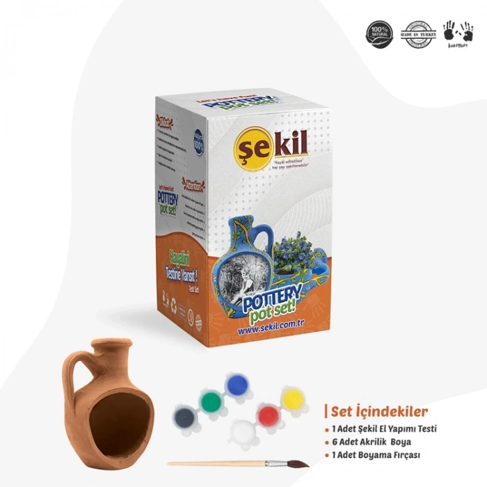 ŞEKİL SKL TST SERAMİK TESTİ BOYAMA SETİ