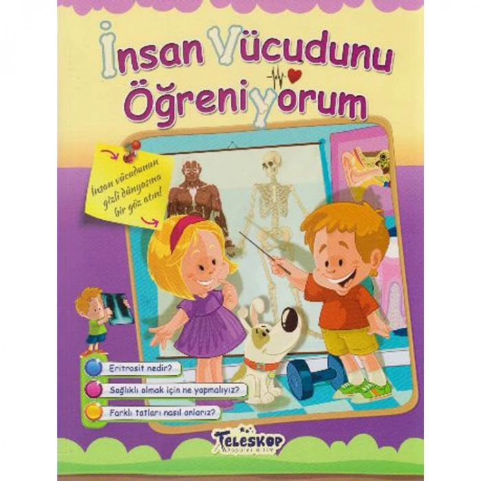 ÖĞRENİYORUM SERİSİ - İNSAN VÜCUDUNU ÖĞRENİYORUM