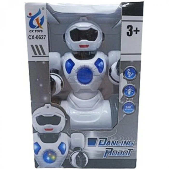 TOYSPARK CX-0627 KUTULU SESLİ IŞIKLI DANS EDEN ROBOT