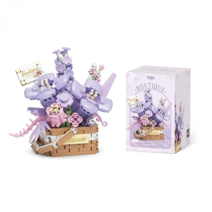 VAGONLIFE PANLOS YKO P1087 ÇİÇEK BUKETİ 515 PARÇA BLOCK OYUNCAK 6+