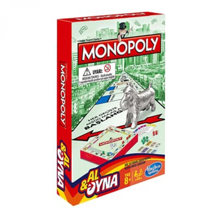 HASBRO B1002 MONOPOLY AL & OYNA