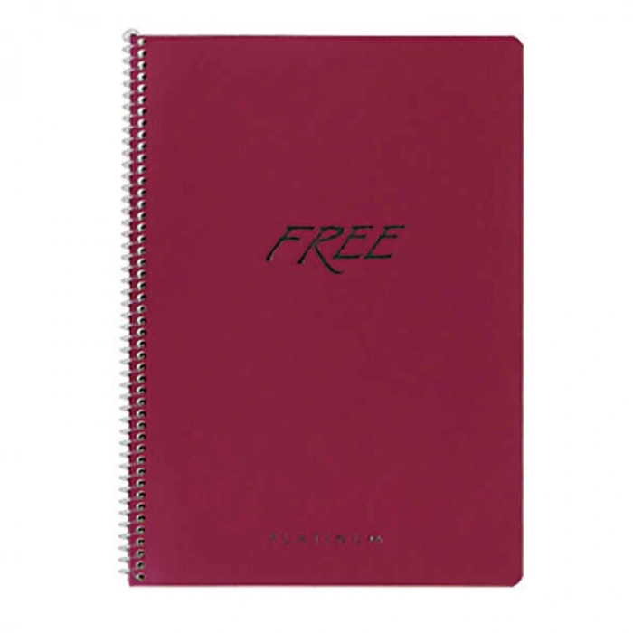 KESKİN FREE PLATİNUM PP KAPAK DEFTER A4 100 YP. ÇİZGİLİ