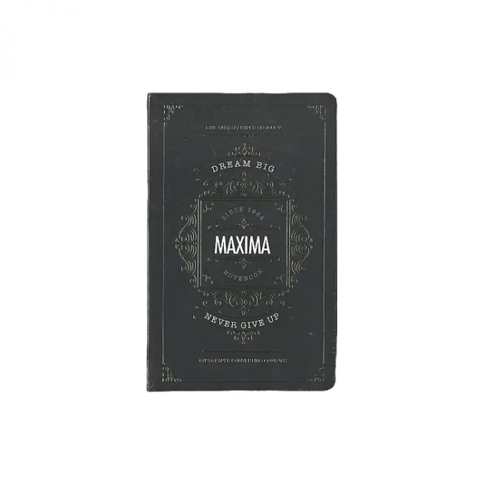 GIPTA MAXIMA İPLİK DİKİŞLİ SERT KAPAK DEFTER 13x21 120YP. ÇİZGİSİZ