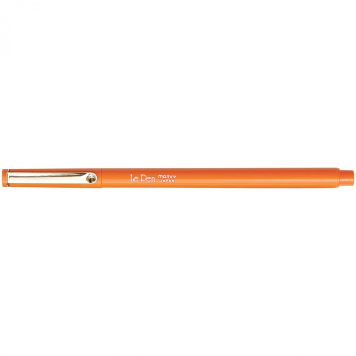 MARVY LE FINE PEN 4300-7 EKSTRA FINE UÇ KALEM METAL KLİPS- ORANGE