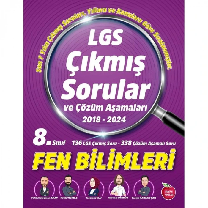 NEWTON 8. SINIF LGS ÇIKMIŞ SORULAR FEN BİLİMLERİ