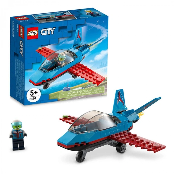 LEGO CITY 6371128 60323 STUNT PLANE