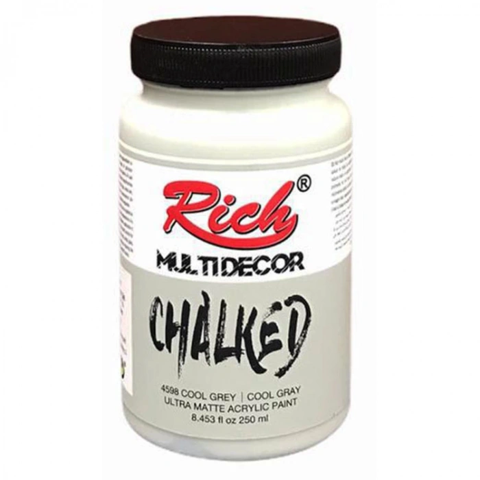 RİCH MDC-250-4598 MULTİ DECOR CHALKED 250 CC COOL GRAY
