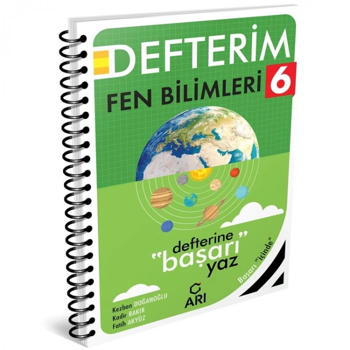ARI 6. SINIF FEN BİLİMLERİ DEFTERİM - 2024