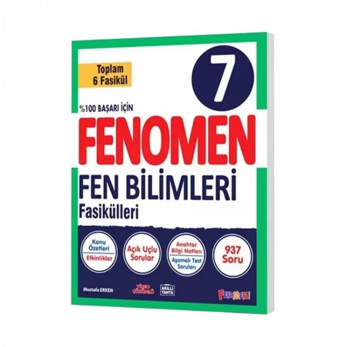GAMA 7. SINIF FEN BİLİMLERİ FASİKÜL SETİ 6 FASİKÜL