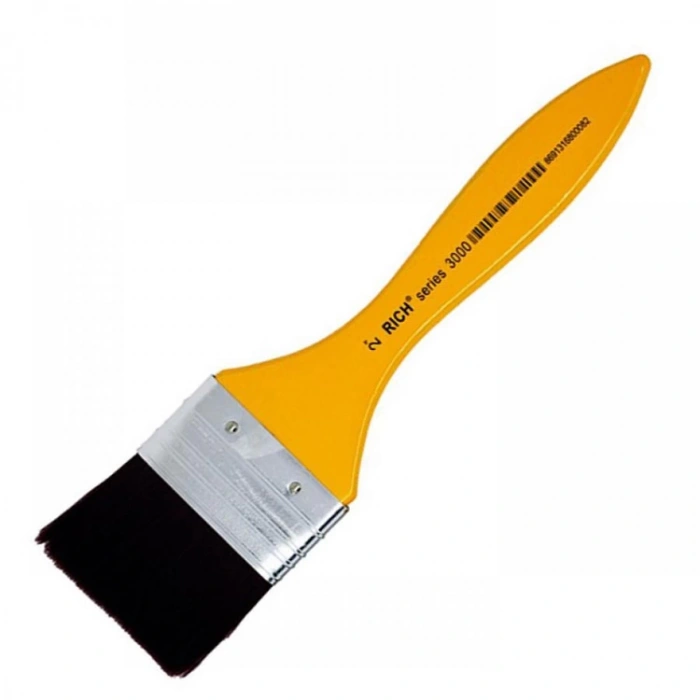 RİCH 20-11180 3000 SERİSİ NO:2 BORDO SENTETİK, SARI SAPLI ZEMİN FIRÇASI