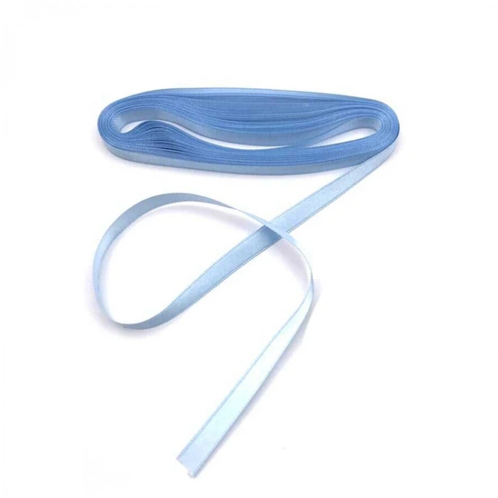 TEKNOPOİNT SATEN KURDELE 10mt 1cm AÇIK MAVİ
