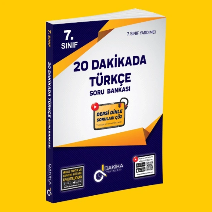 DAKİKA 7. SINIF 20 DAKİKADA TÜRKÇE SORU BANKASI