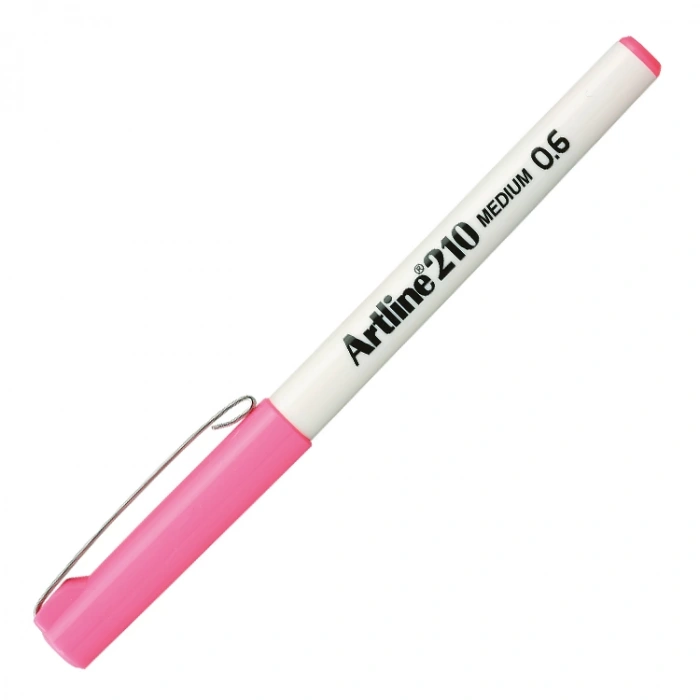 ARTLINE EK-210N KEÇE UÇLU YAZI KALEMİ 0.6mm PEMBE