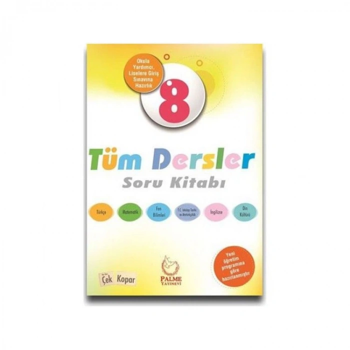 PALME 8. SINIF TÜM DERSLER SORU BANKASI