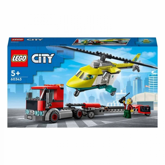 LEGO CİTY 60343 HELİCOPTER TRANSPORT