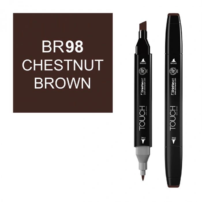 TOUCH TWIN BR98 ÇİFT UÇLU MARKER CHESTNUT BROWN