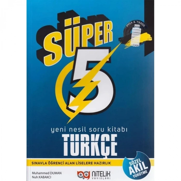 NİTELİK 5. SINIF YENİ NESİL SÜPER TÜRKÇE SORU KİTABI