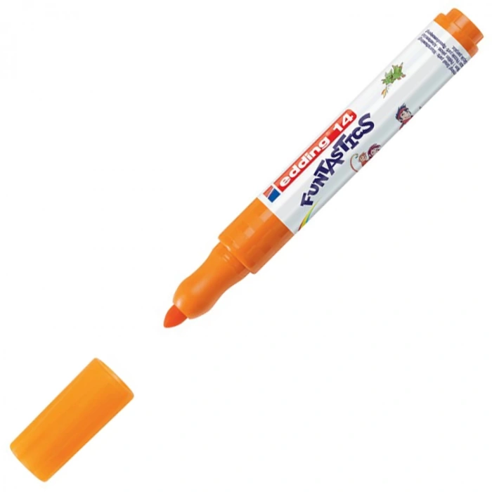 EDDING ED14006 FUNTASTICS KEÇE UÇLU KALEM KALIN TURUNCU
