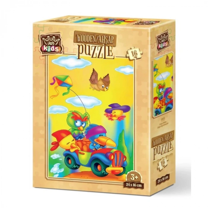 ART PUZZLE ÇILGIN UÇURTMACILAR 16 PARÇA