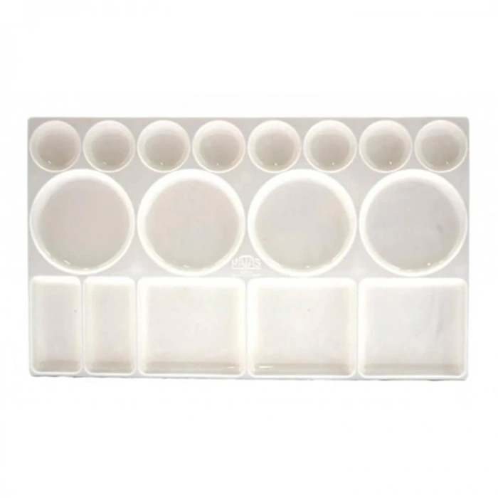 HATAS PROFOSYONEL - DİKDÖRTGEN RESİM PALETİ-GODELİ