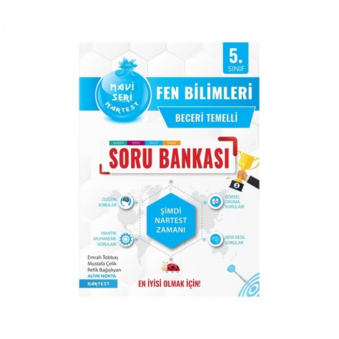 NARTEST 5. SINIF MAVİ FEN BİLİMLERİ SORU BANKASI