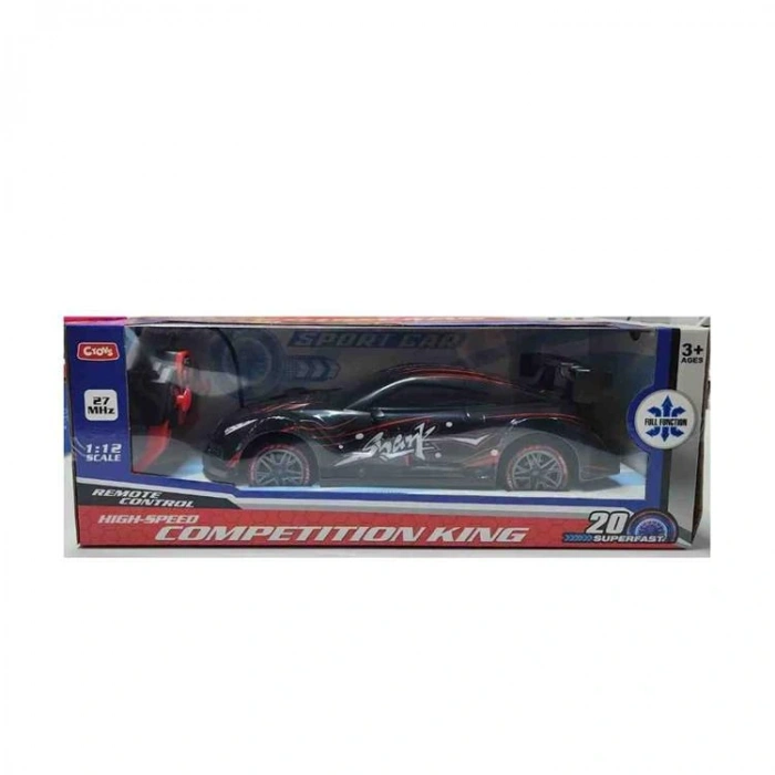 CTOY-YQ071-6A UZAKTAN KUMANDALI SARJLI PİLLİ YARIŞ ARABASI 1:12 3+