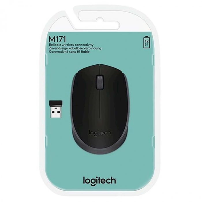 LOGITECH M171 WIRELESS SİYAH MOUSE 910-004424