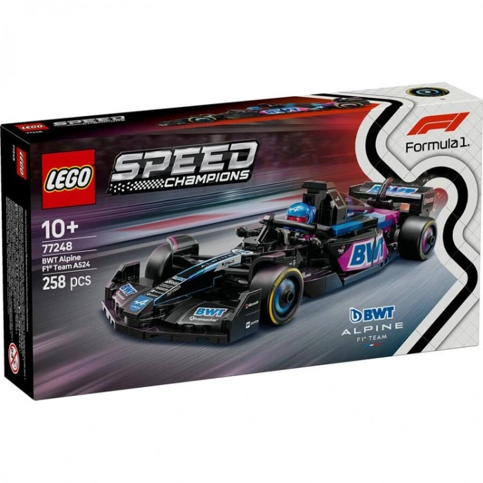 LEGO SPEED CHAMPIONS 77248 BWT ALPINE F1 TEAM A524 YARIŞ ARABASI 258 PARÇA 10+