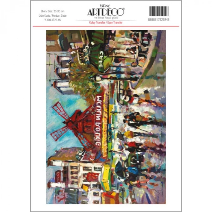 ARTDECO KOLAY TRANSFER 25X35CM DESEN 45