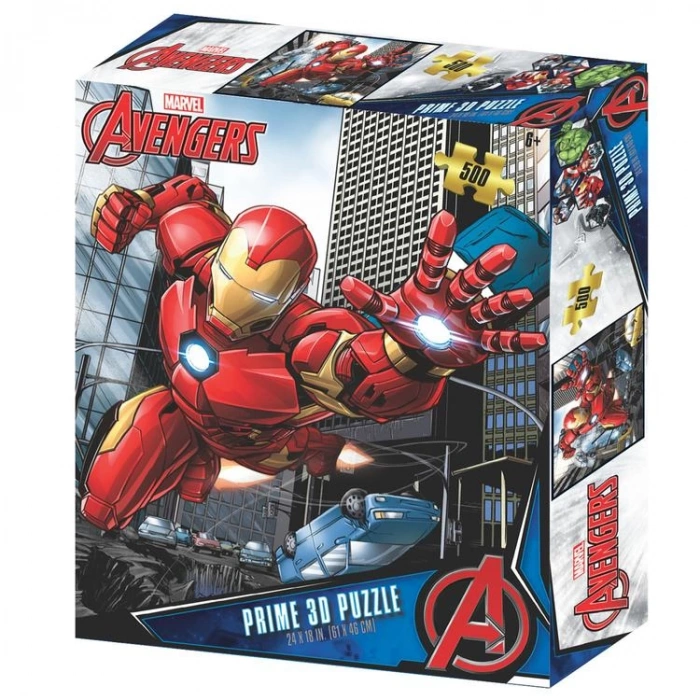 NECOTOYS 32625 PRIME AVENGERS IRON MAN 500 PARÇA 3D PUZZLE