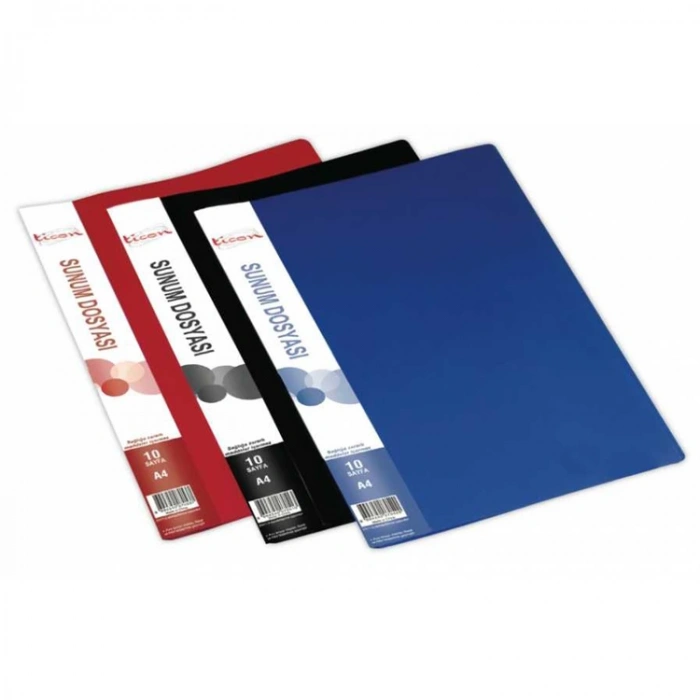 TİCON SUNUM DOSYASI 10LU MAVİ