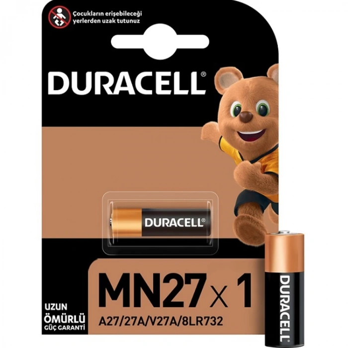 DURACELL ÖZEL ALKALİN MN27 TEKLİ PİL 12V/B