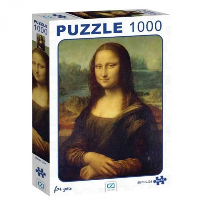 CA GAMES 1000-7022 MONA LİSA PUZZLE 1000 PARÇA