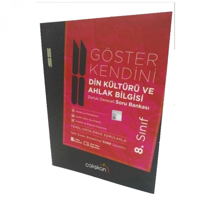ÇALIŞKAN 8. SINIF  DİN KÜLTÜRÜ VE AHLAK BİLGİSİ GÖSTER KENDİNİ SORU BANKASI
